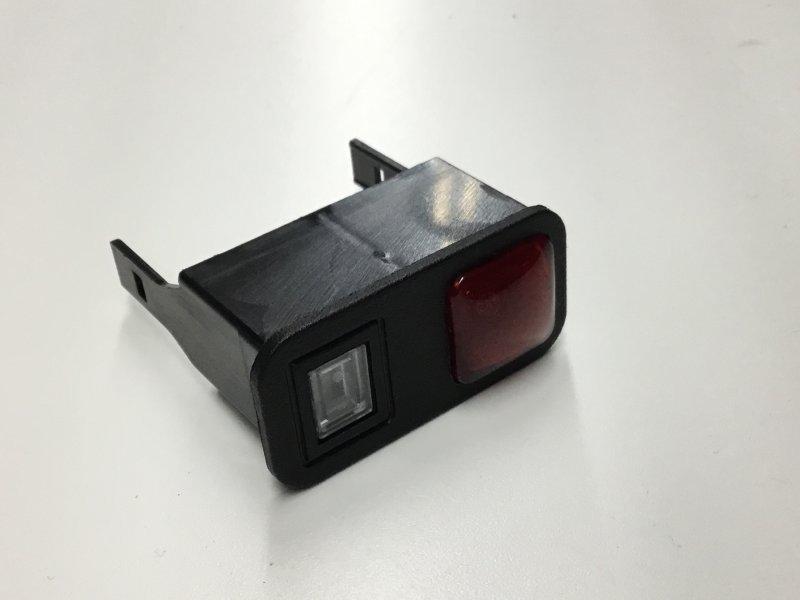 3587024C1, Navistar International, WARNING LAMP ASSY, RED-LESS LED - part number 3587024C1