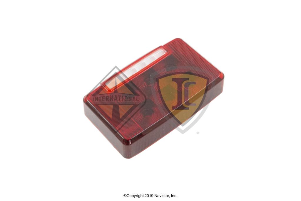 6107016C92, Navistar International, LAMP, LED S/T/T, BOX, LEFT W/ LICENSE - part number 6107016C92