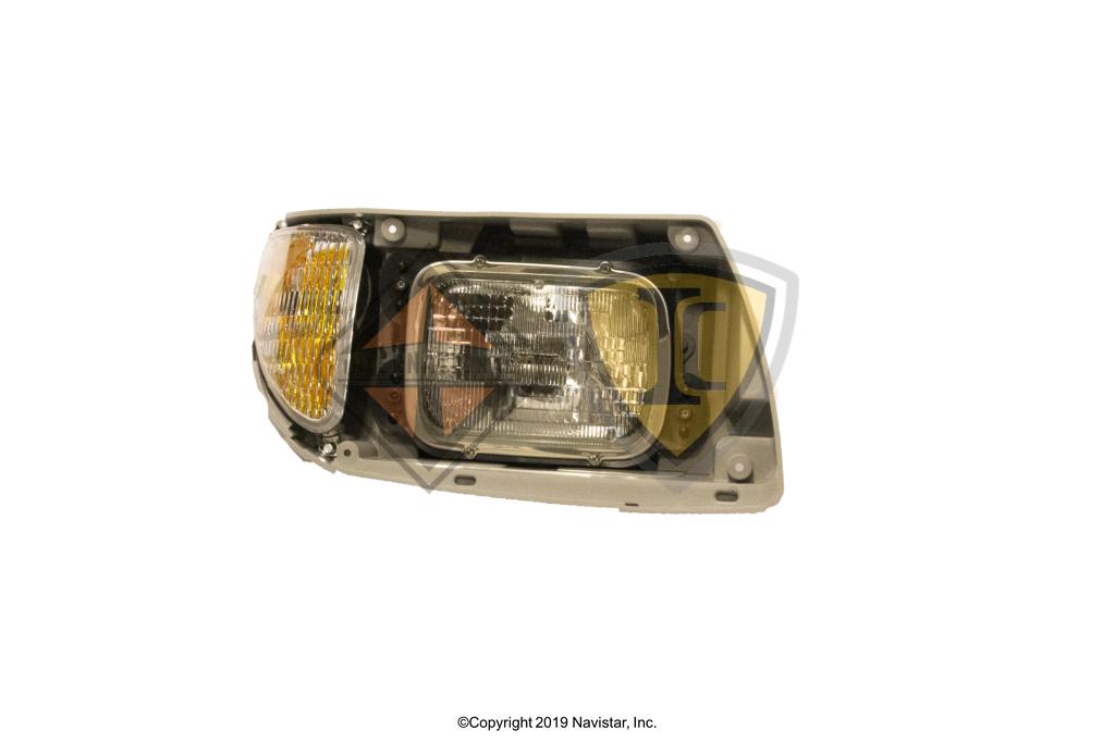 3878086C91, Navistar International, HEADLIGHT ASSY, RIGHT - part number 3878086C91