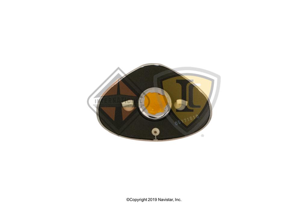 3580632C93, Navistar International, LAMP, FRONT TURN SIGNAL AND PARKING COMBINATION ASSY, HOOD MOUNTING SIDE RH - 3580632C93