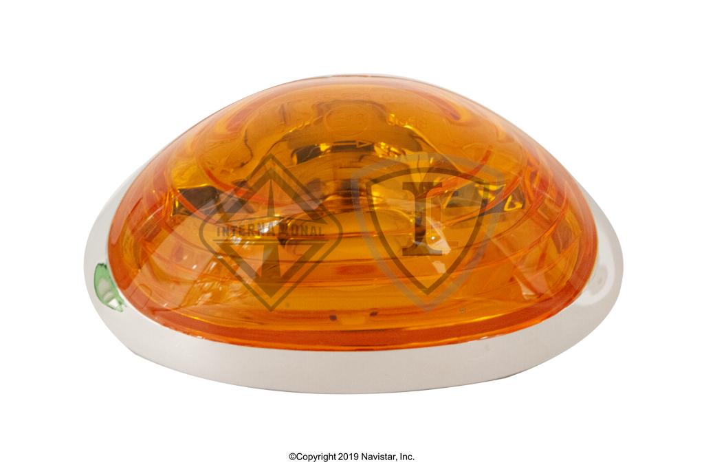 3580632C93, Navistar International, LAMP, FRONT TURN SIGNAL AND PARKING COMBINATION ASSY, HOOD MOUNTING SIDE RH - part number 3580632C93