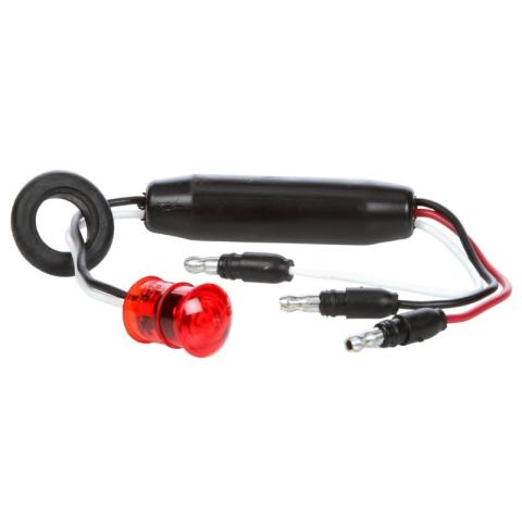33203R, Truck Lite, LMP-3 WIRE, P2, RED,12V,33700 - 33203R