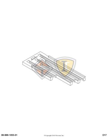 3573650C1, Navistar International, LOCK, CONNECTOR BODY, ELECT, HCU-YELLOW - 3573650C1