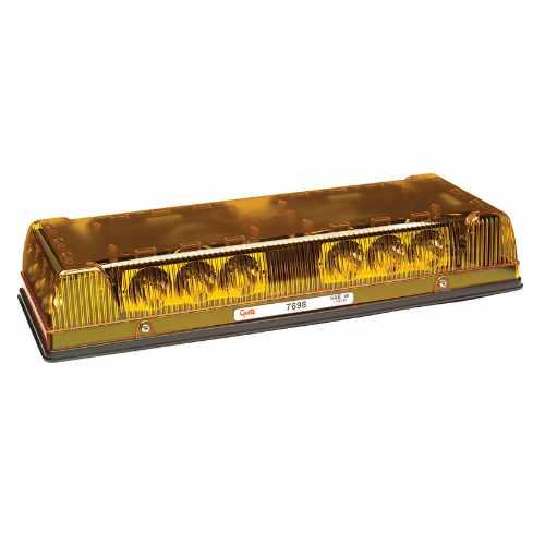 76993, Grote Industries Co., LP LED 17"MINI BAR MAG AMBER - 76993