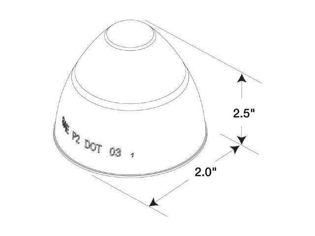 3075A, Truck Lite, LP LED A, BER BEEHIVE - 3075A