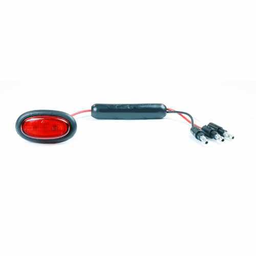 49382, Grote Industries Co., LP LED W/GROMMET CLEARANCE RED - 49382