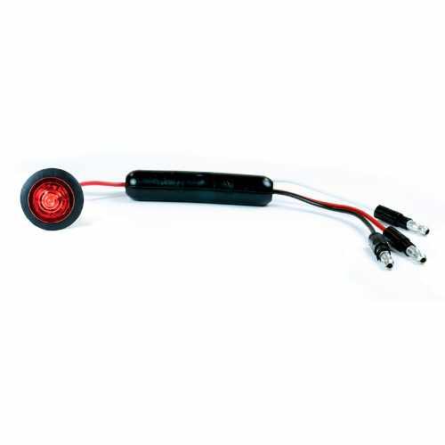 49362, Grote Industries Co., LP MICRONOVA LED MARK RED - 49362
