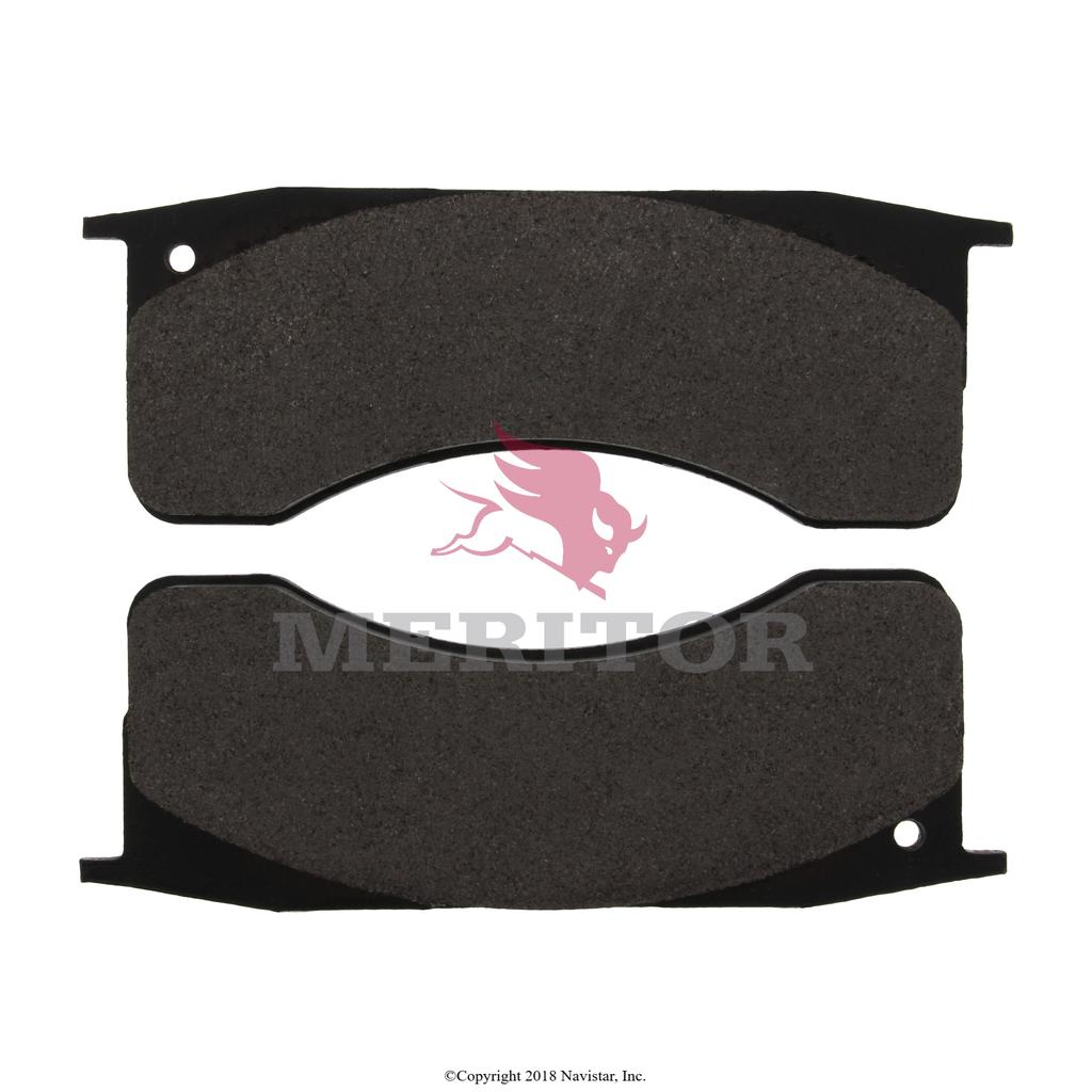 MMD769, Meritor - Brake Shoes & Pads, PAD SET, BRAKE, FRONT, MEGA - MMD769