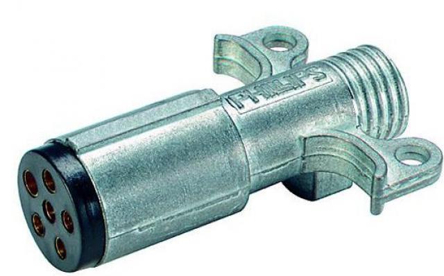 15-610, Phillips Industries, METAL PLUG, 6 CONDUCTOR - 15-610