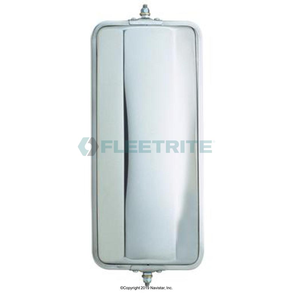 FLTMIR4019, Fleetrite, Fleetrite Mirror; Height: 16 IN; Type: West Coast; Style: Stainless Steel; Mirror Shape: Rectangular - FLTMIR4019