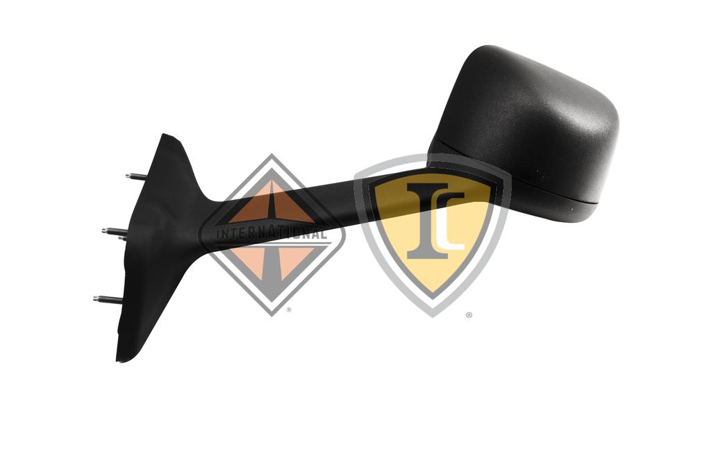 3765560C94, Navistar International, MIRROR, HOOD, LH, BLACK - part number 3765560C94