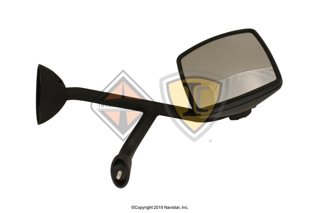 3606458C2, Navistar International, MIRROR, REARVIEW, FENDER MOUNTING BLACK FINISH LEFT - part number 3606458C2
