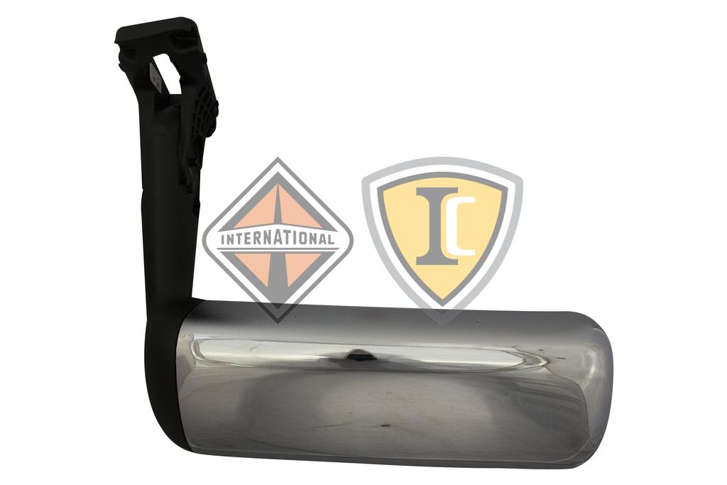 3766433C96, Navistar International, MIRROR, REARVIEW, PED MIRROR LH CHROME RMT HTD AAT - part number 3766433C96