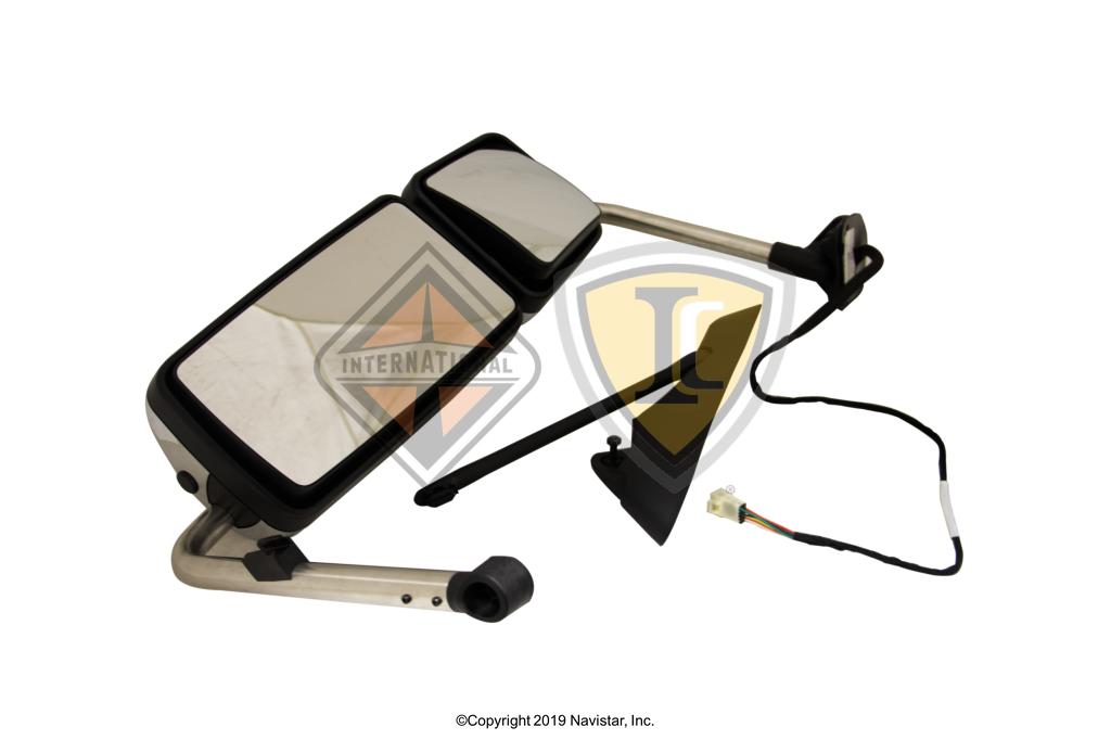 3735636C92, Navistar International, MIRROR, REARVIEW, R PREM HEIGHT LITE POWER BRT CVX - part number 3735636C92