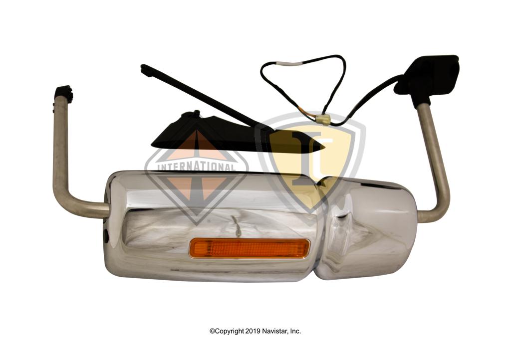 3735636C92, Navistar International, MIRROR, REARVIEW, R PREM HEIGHT LITE POWER BRT CVX - part number 3735636C92