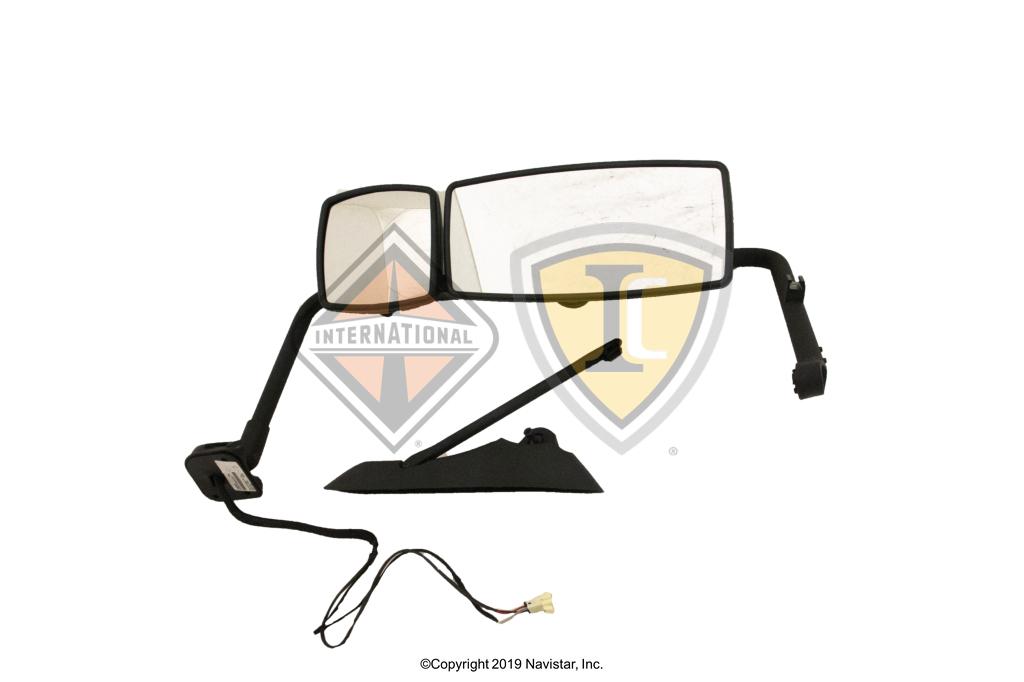3756625C92, Navistar International, MIRROR, REARVIEW, STD, LH, HTD, AAT - part number 3756625C92