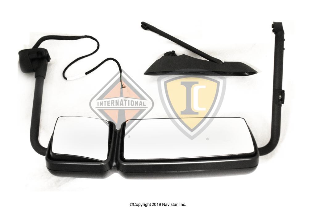 3735634C92, Navistar International, MIRROR, REARVIEW, R PREM HEIGHT LITE POWER CVX - part number 3735634C92