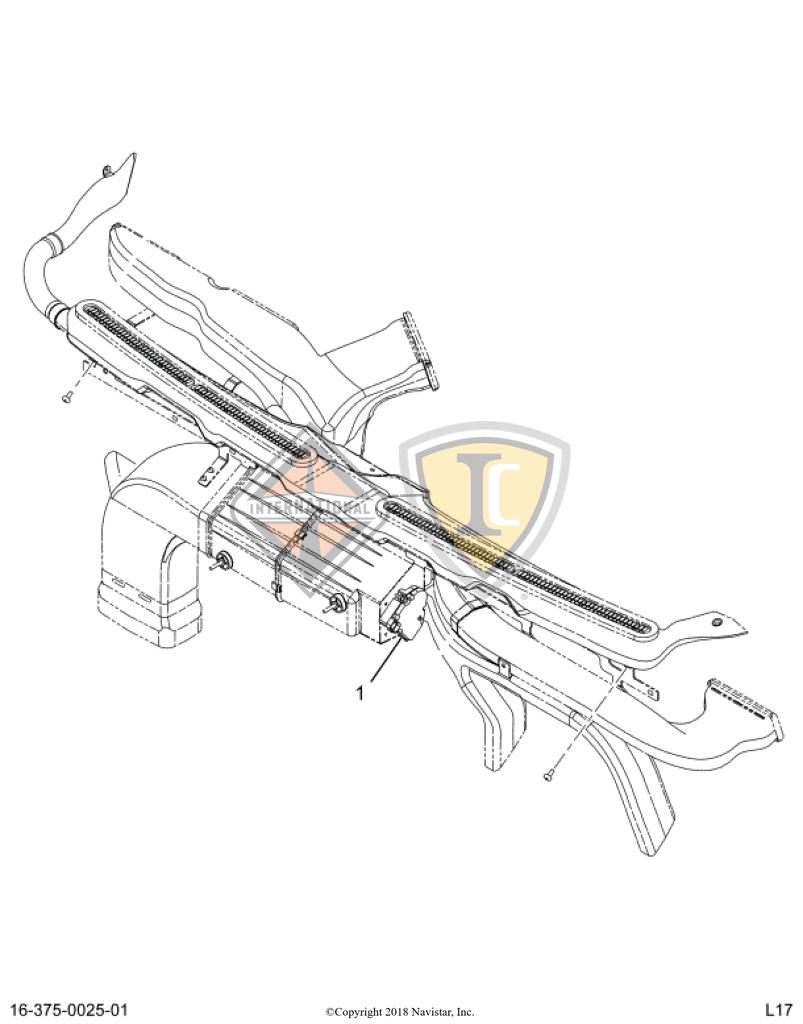 3524465C1, Navistar International, MOTOR - part number 3524465C1