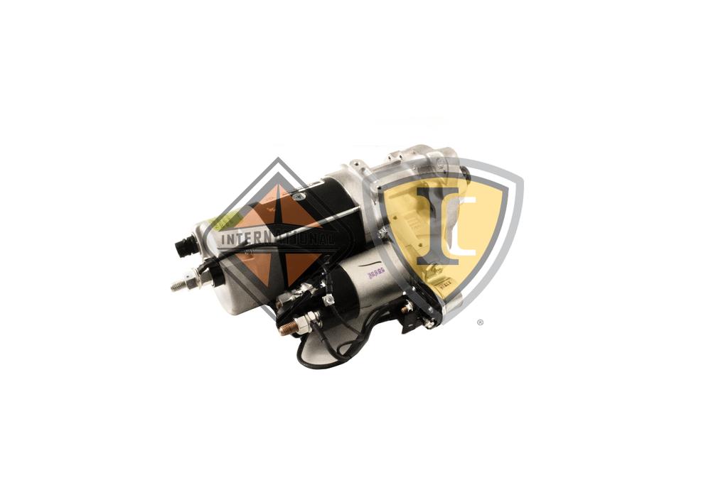 8200434, Delco Remy, STARTER, MOTOR, 39MT ROTATABLE FLANGE, 12V, 12 TOOTH PINION, CW ROTATION, SAE 3 MOUNT, W/OVER CRANK PROTECTION, NEW - part number 8200434