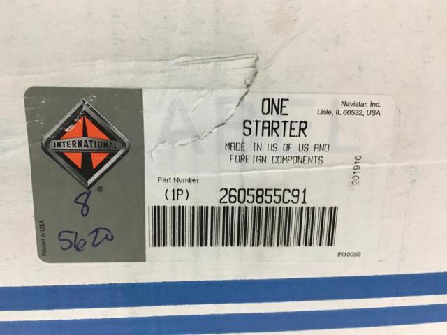 2605855C91, Navistar International, STARTER, MOTOR - part number 2605855C91