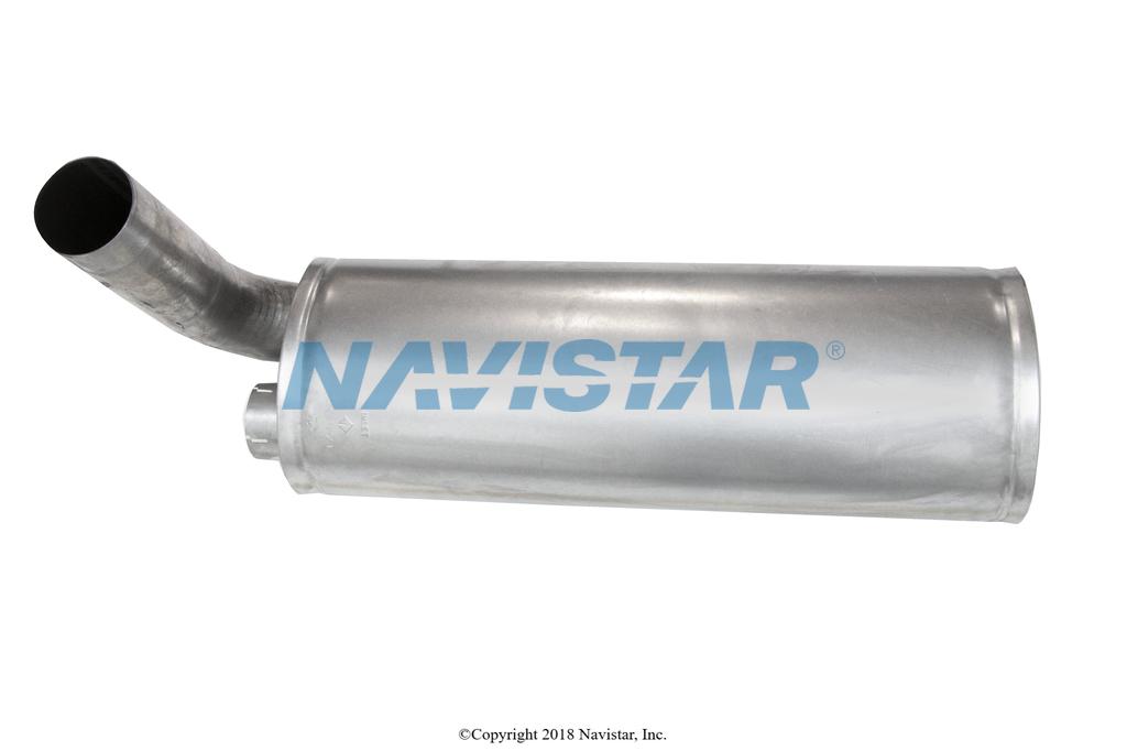 2505109C1, Navistar International, MUFFLER HORIZ MNT - 2505109C1