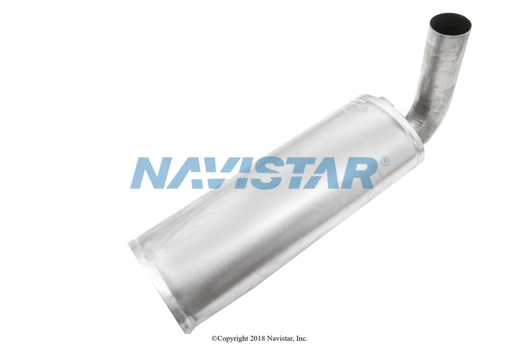 2505109C1, Navistar International, MUFFLER HORIZ MNT - part number 2505109C1