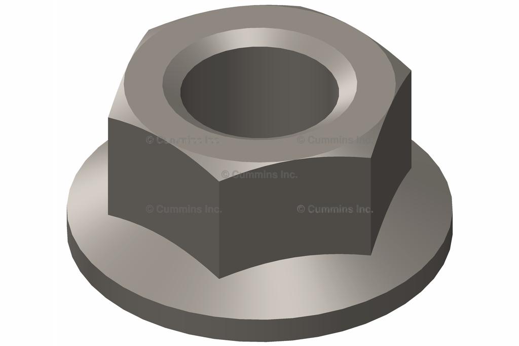 3903210, Cummins, NUT,HEXAGON FLANGE - part number 3903210