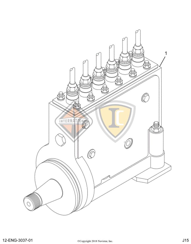 31083R1, Navistar International, NUT, M10 X 1.50 6H FN M10 X 1.50 - 31083R1