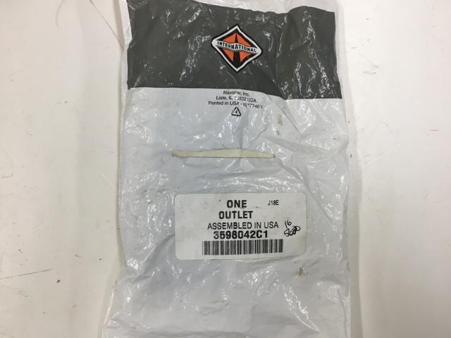 3598042C1, Navistar International, OUTLET, LOUVER AIR CONDITIONER BLACK - part number 3598042C1