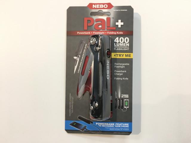 6715, Nebo Tools, PAL +,LIGHT-PWR BANK-KNIFE - 6715
