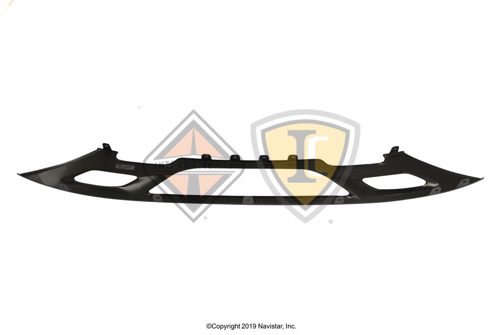 3720646C3, Navistar International, BUMPER CENTER, FRONT, BRIGHT OVERLAY CENTER - part number 3720646C3