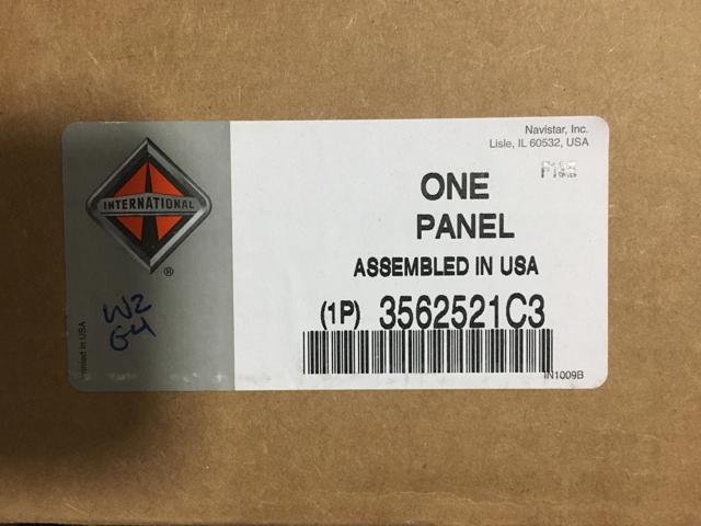 3562521C3, Navistar International, PANEL, DFRSTR DUCT CVR LH TAN - part number 3562521C3