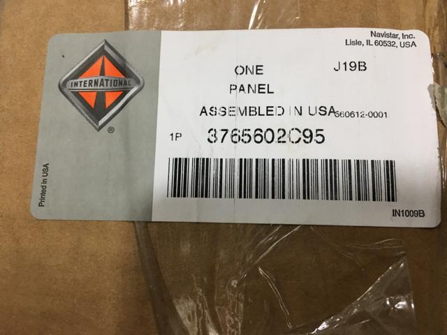 3765602C95, Navistar International, PANEL, DOOR ASSY - part number 3765602C95