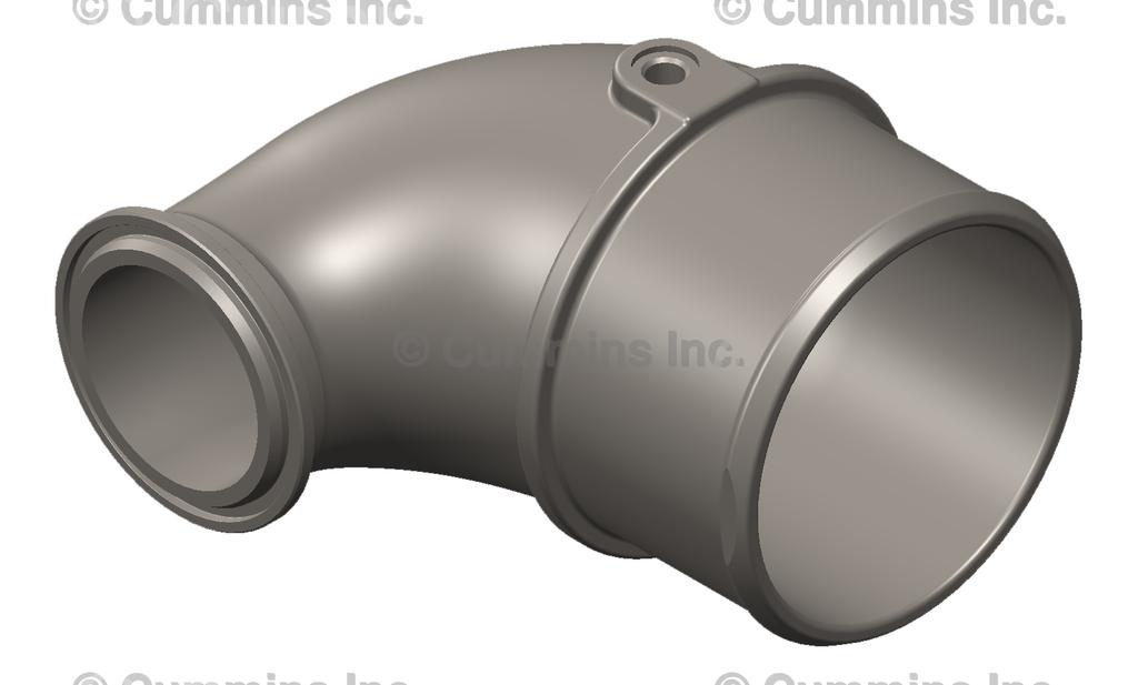 3883977, Cummins, Engine Components, PIPE, AIR TRANSFER - part number 3883977