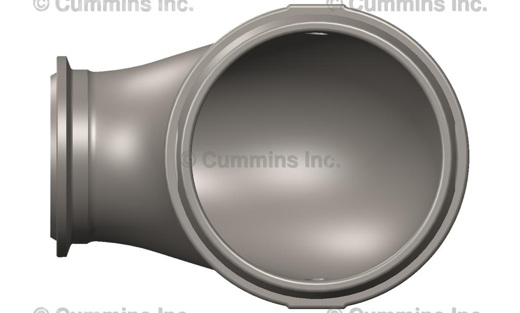 3883977, Cummins, Engine Components, PIPE, AIR TRANSFER - part number 3883977