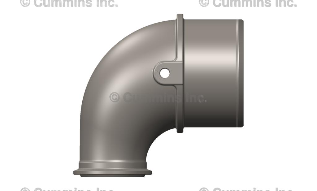 3883977, Cummins, Engine Components, PIPE, AIR TRANSFER - part number 3883977