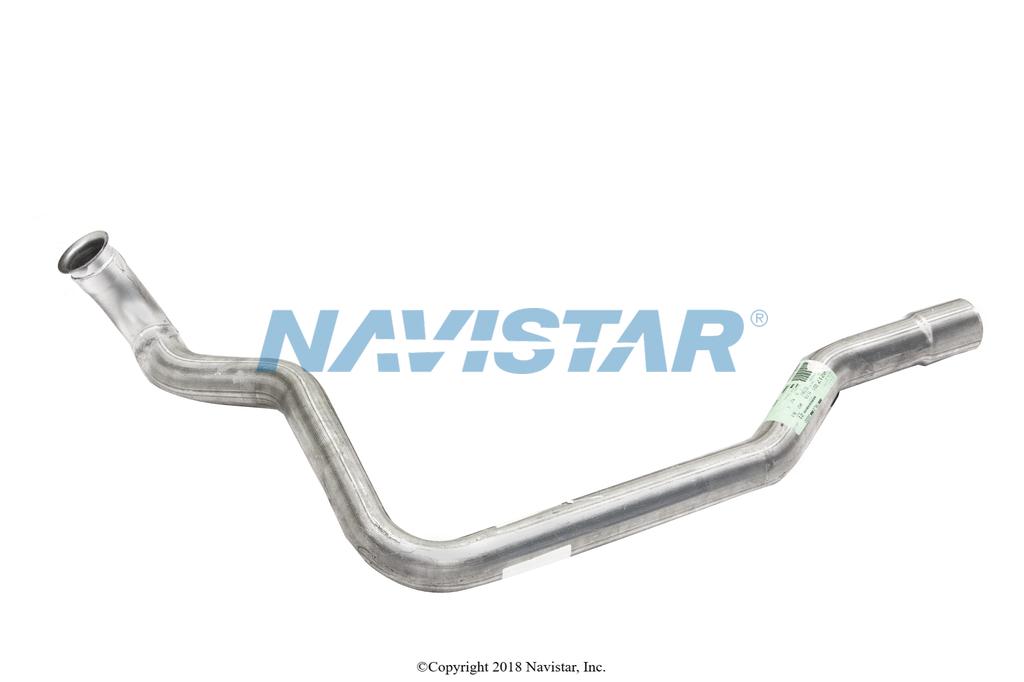 3521589C1, Navistar International, Uncategorized, PIPE, EXHAUST, V8 ENGINES 3-1/2 OD - 3521589C1