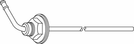 WEB903200A, Webasto, PIPE FUEL STAND UNIVERSAL - part number WEB903200A