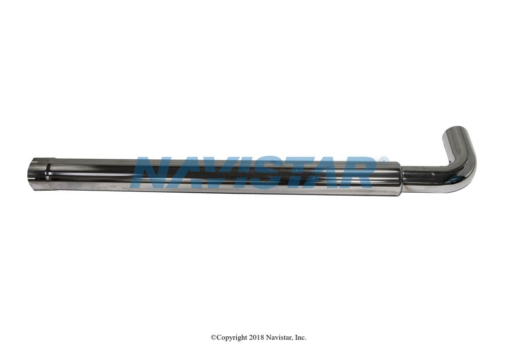 1518512C4, Navistar International, Uncategorized, PIPE, EXHAUST TAIL, LOWER 4.0 IN. OD TO 5 - 1518512C4