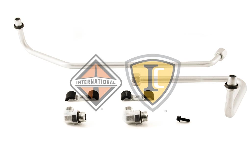 2601798C91, Navistar International, PIPE, INLET, ENGINE, MID-HIGH O/C HARD LINE FEATURE - part number 2601798C91