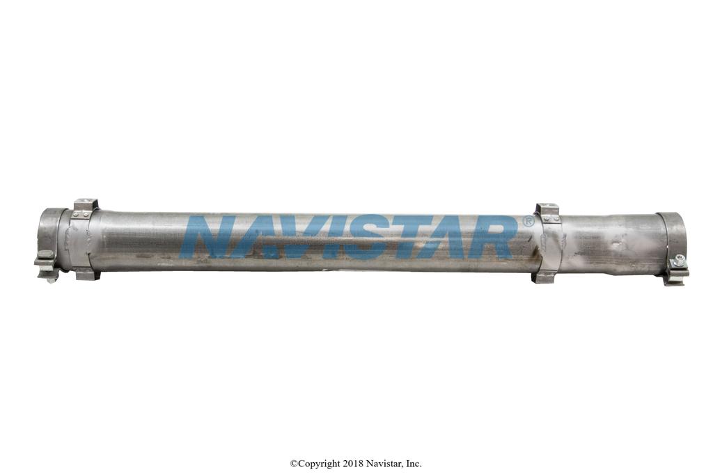 3667787C1, Navistar International, PIPE, TAIL, EXHAUST, TURNBACK, BRIGHT FINISH - 3667787C1