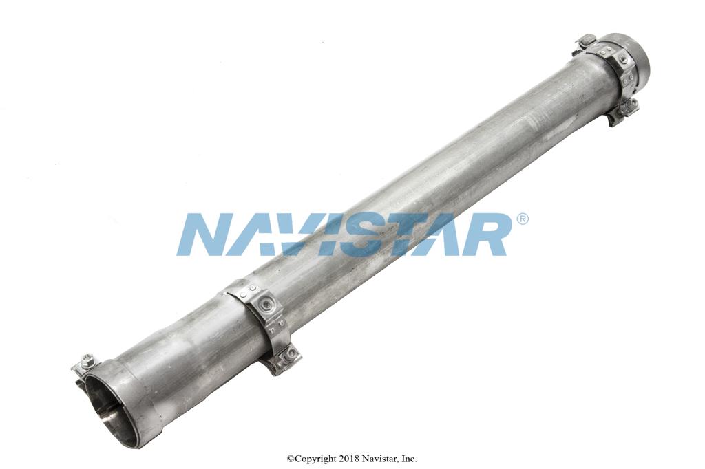 3667787C1, Navistar International, PIPE, TAIL, EXHAUST, TURNBACK, BRIGHT FINISH - part number 3667787C1