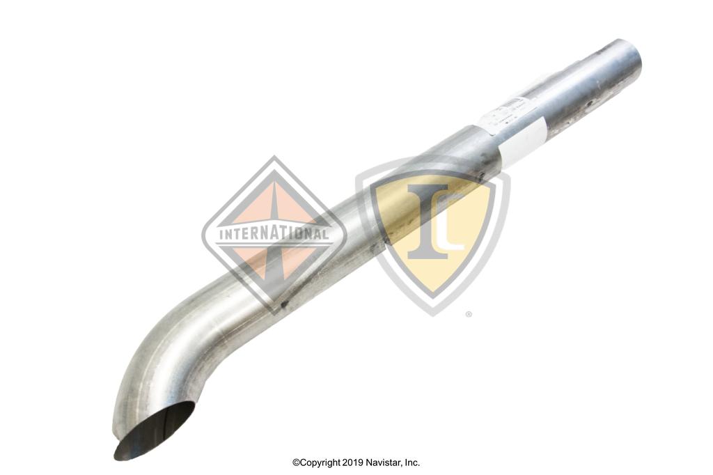 3613805C3, Navistar International, PIPE, TAIL, EXHAUST, TURNBACK, NON-BRIGHT FINISH - 3613805C3