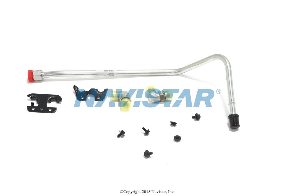 2593332C91, Navistar International, PIPE, OIL COOLER, TRANSMISSION, HARD LINE FEATURE - part number 2593332C91