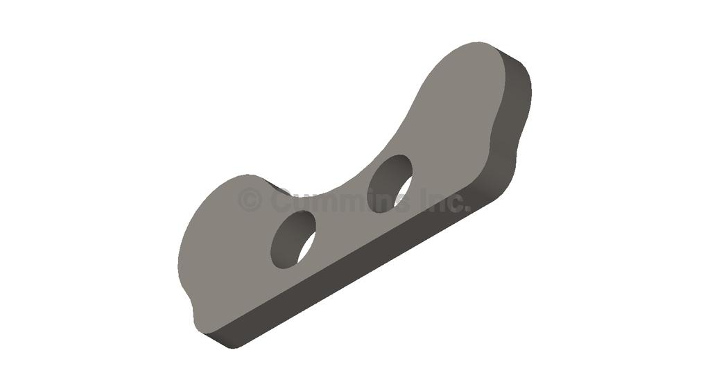 135308, Cummins, PLATE, COVER - part number 135308