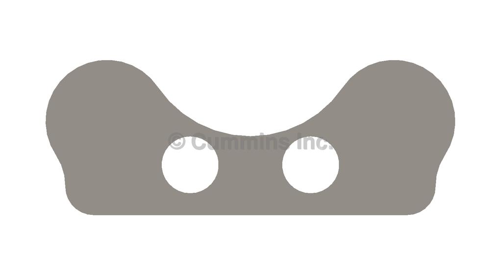 135308, Cummins, PLATE, COVER - part number 135308