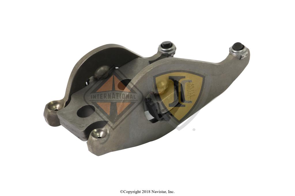 1880498C91, Navistar International, PLATE ASSY, ROCKER ARM, DUAL FULCRUM - part number 1880498C91