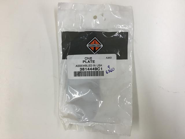 3814449C1, Navistar International, PLATE, WEAR HOOD RIGHT - part number 3814449C1
