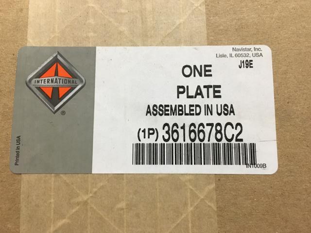 3616678C2, Navistar International, PLATE  SCUFF  STD  EXT & T/C - part number 3616678C2