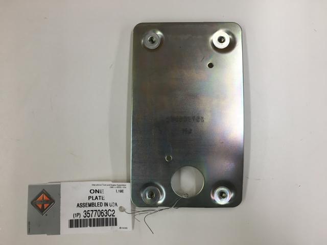 3577063C2, Navistar International, PLATE, CROSSVIEW MIRROR, LH - part number 3577063C2
